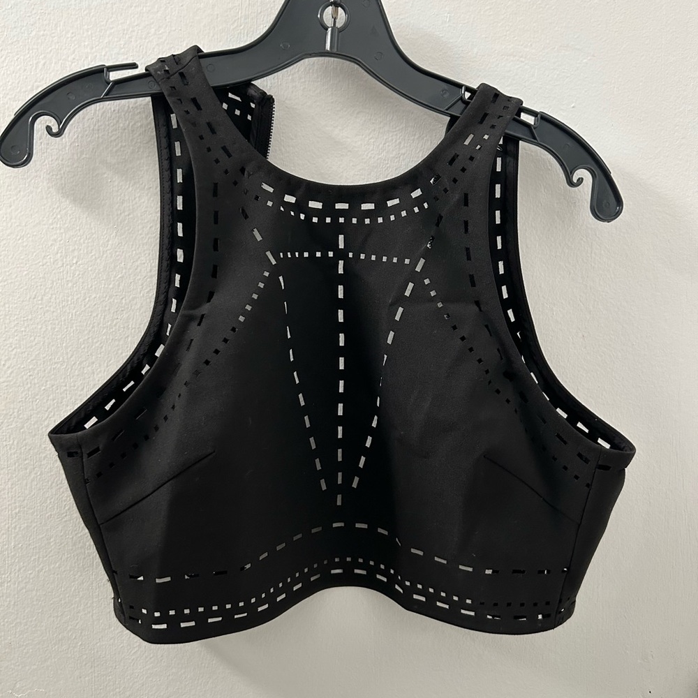 Elizabeth and James Scuba Crop Top